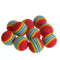 10PCS Colorful Cat Toy Balls Interactive Foam Rattle Toys For Cats Kittens 1
