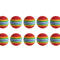 10PCS Colorful Cat Toy Balls Interactive Foam Rattle Toys For Cats Kittens 3