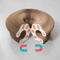Foldable Cat Scratcher Toy MultiLevel Cardboard Claw Sharpener With Bell Catnip 2