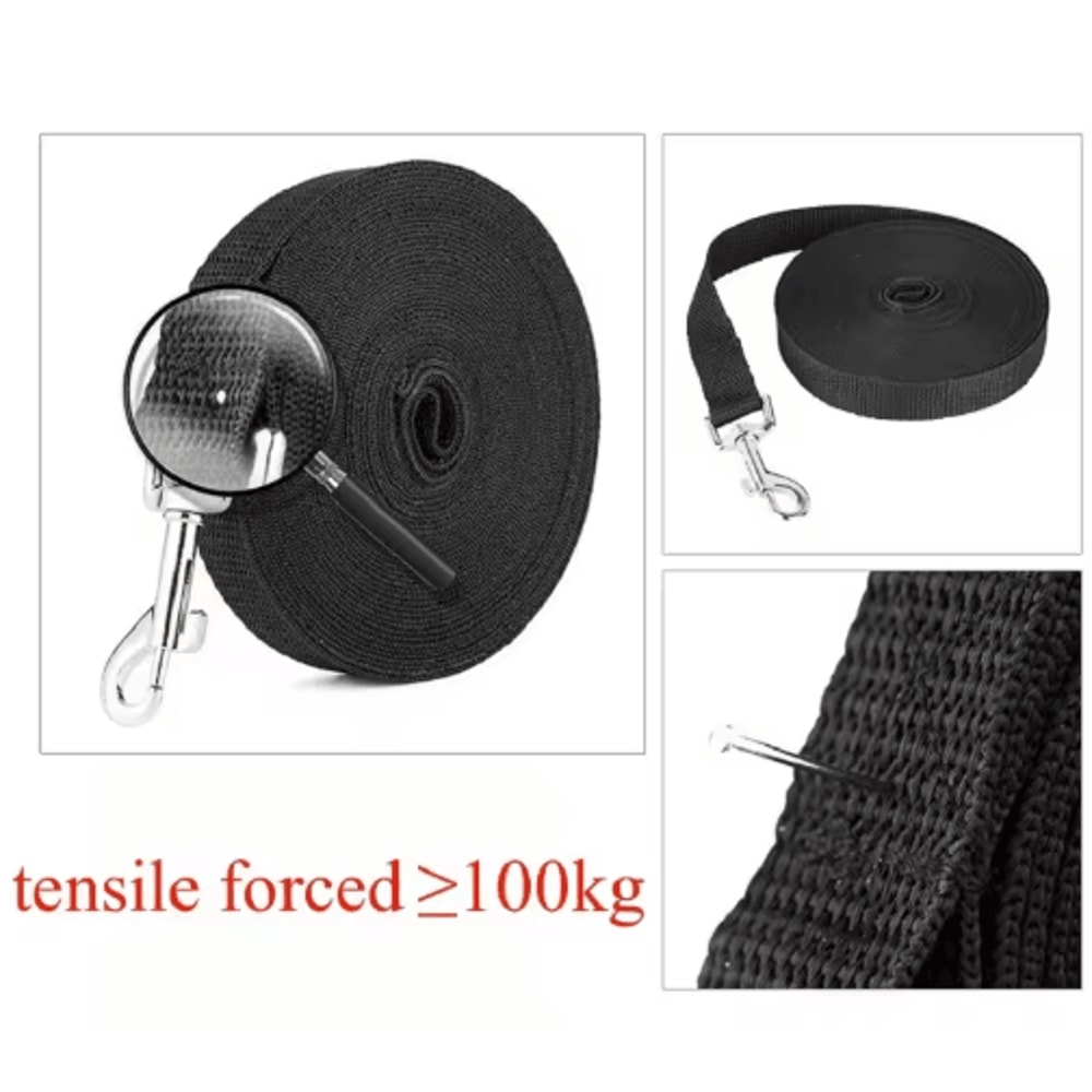 Long Training Dog Leash Extended Nylon Rope Lead For Outdoor Walking Puppy Training 8
