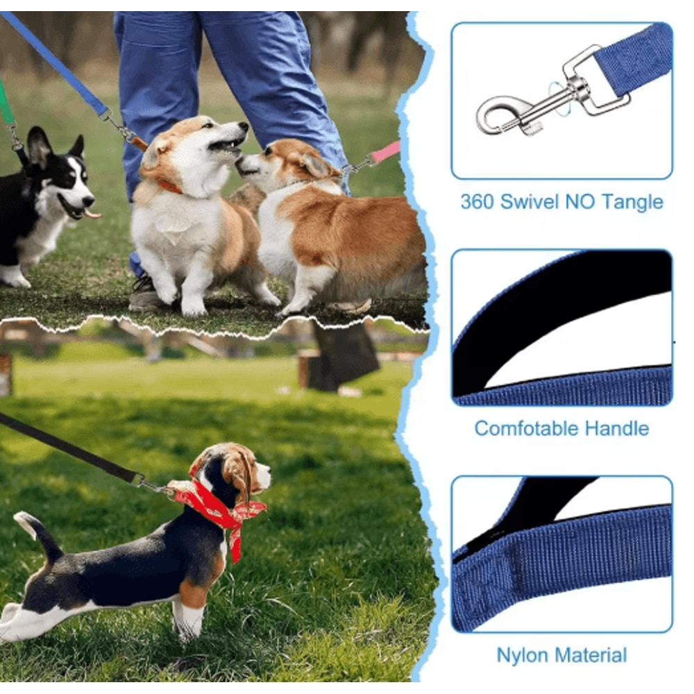 Long Training Dog Leash Extended Nylon Rope Lead For Outdoor Walking Puppy Training 9