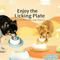 Interactive Pet Lick Mat Slow Feeder Dental Care Snack Plate For Dogs Cats 7