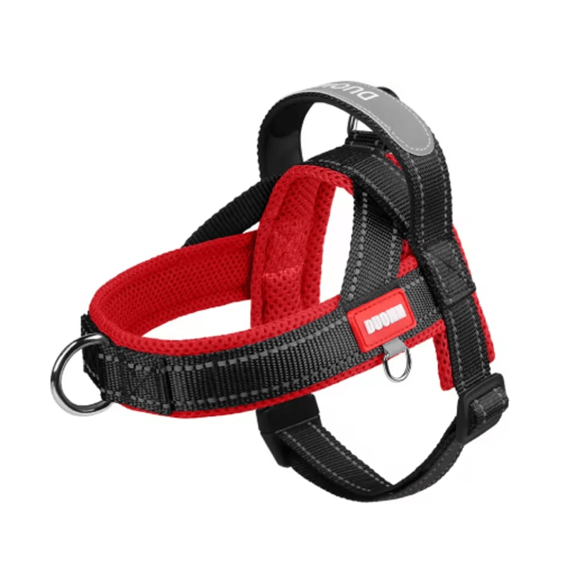 Reflective Dog Chest Harness TwoTone Outdoor Walking Harness With Nylon Handle 5