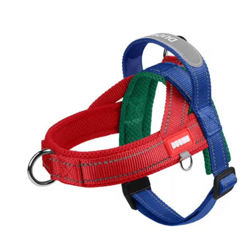 Reflective Dog Chest Harness TwoTone Outdoor Walking Harness With Nylon Handle 6