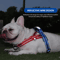 Reflective Dog Chest Harness TwoTone Outdoor Walking Harness With Nylon Handle 8