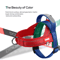 Reflective Dog Chest Harness TwoTone Outdoor Walking Harness With Nylon Handle 11