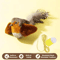 Interactive Bird Sound Plush Cat Toy With Elastic Rope 4