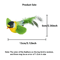 Interactive Bird Sound Plush Cat Toy With Elastic Rope 6