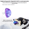 Natural Rubber Squeaky Dog Ball Toy For Chewing Outdoor Play 4