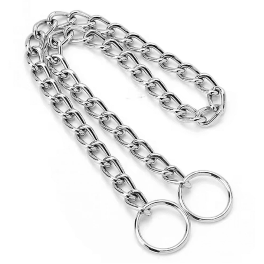Stainless Steel Adjustable Dog Choke Training Collar For Bulldogs Strong Dogs 3