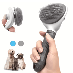 stainless steel pet grooming & massage comb for dogs and cats