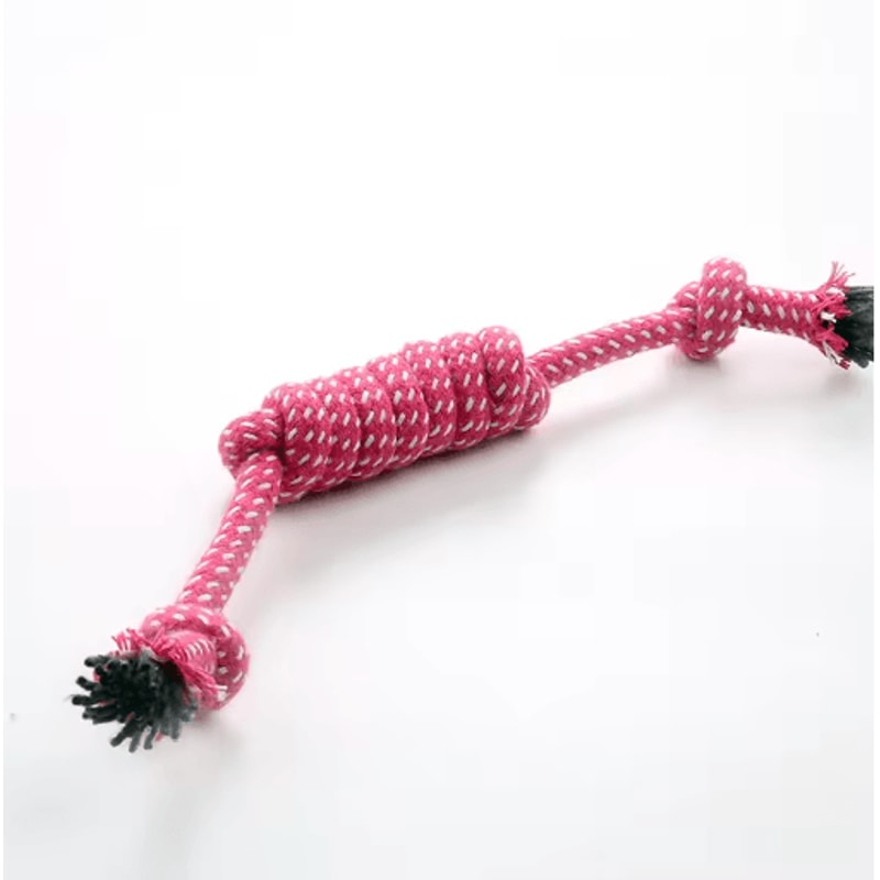 Durable Braided Rope Dog Chew Toy For Training Interactive Play 3