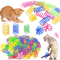 Colorful Interactive Cat Spring Toys For Hunting Indoor Play 1