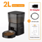 ROJECO Smart Automatic Pet Feeder For Cats Dogs 4