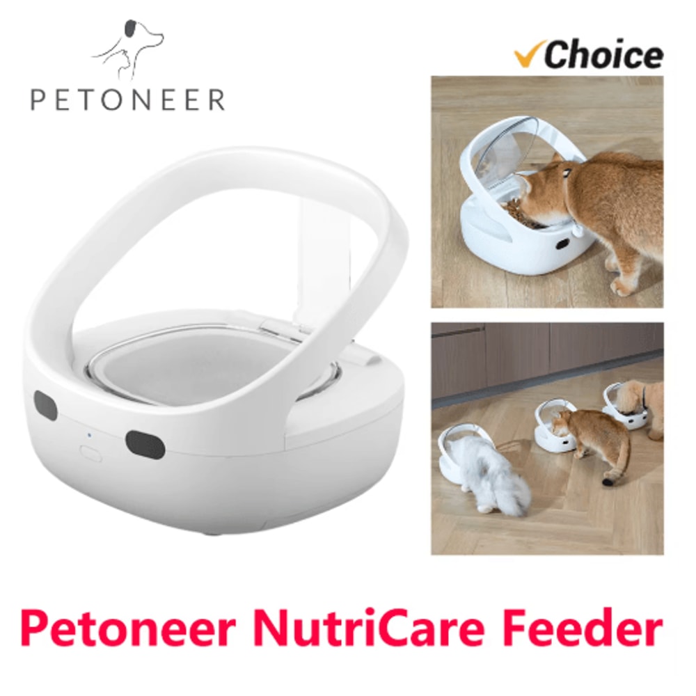 Petoneer NutriCare Smart Automatic Pet Feeder For MultiPet Homes 0