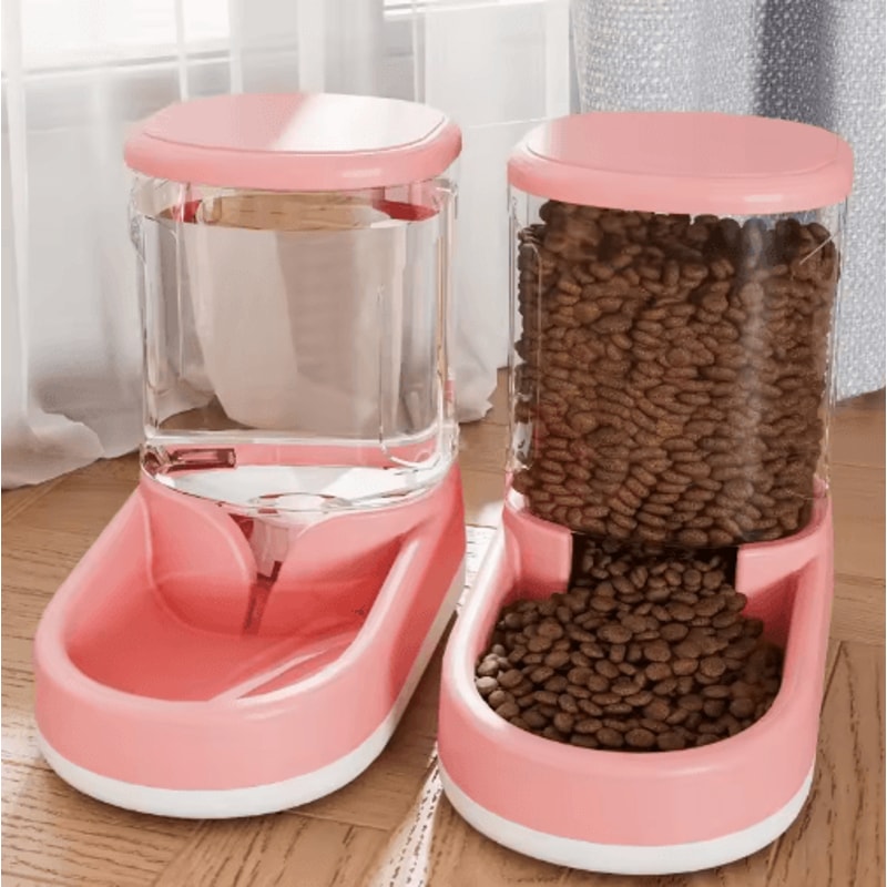 Automatic Pet Food Water Dispenser For Cats And Dogs 1