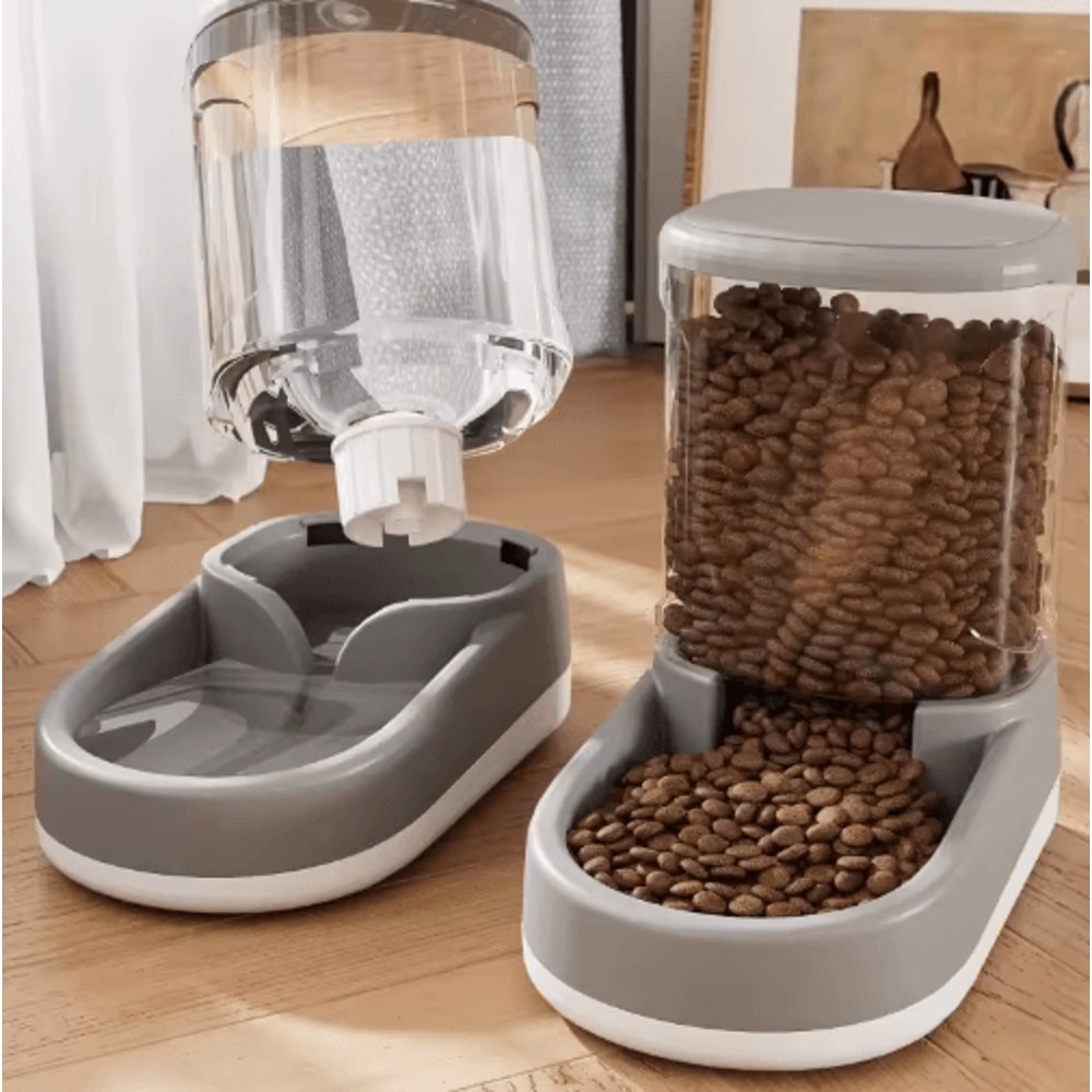 Automatic Pet Food Water Dispenser For Cats And Dogs 11