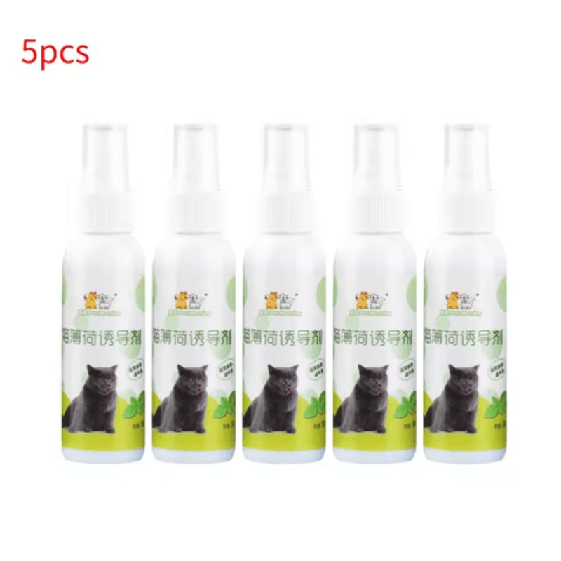 Natural Catnip Spray For Cat Training Play Teeth Cleaning Support 1
