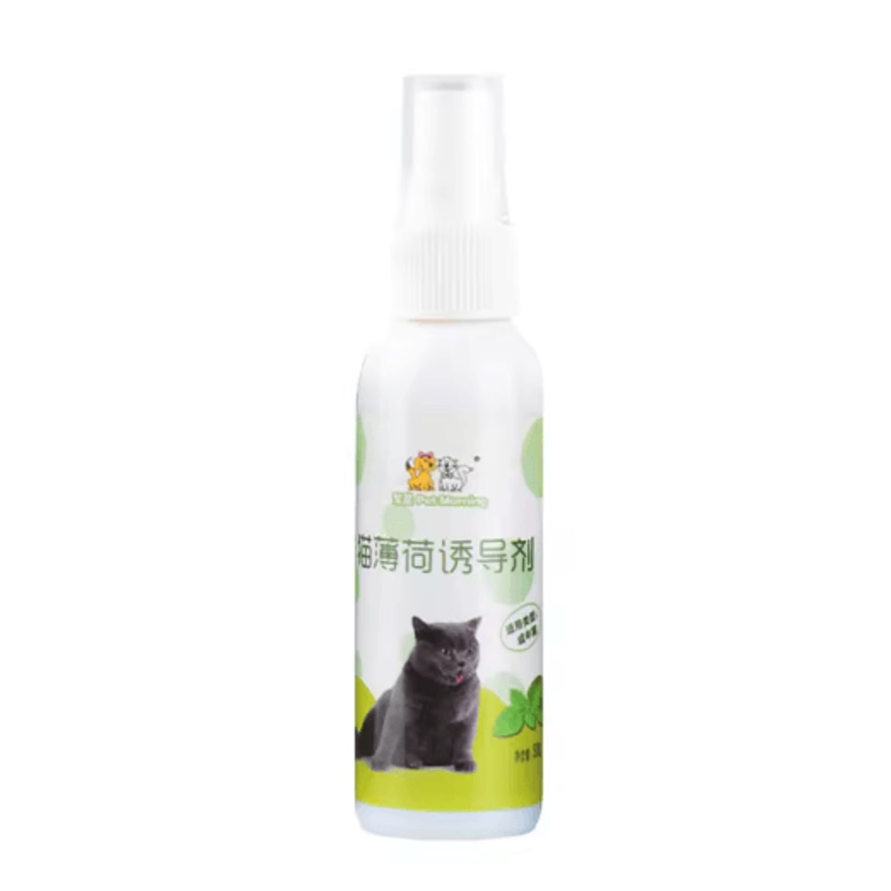 Natural Catnip Spray For Cat Training Play Teeth Cleaning Support 5