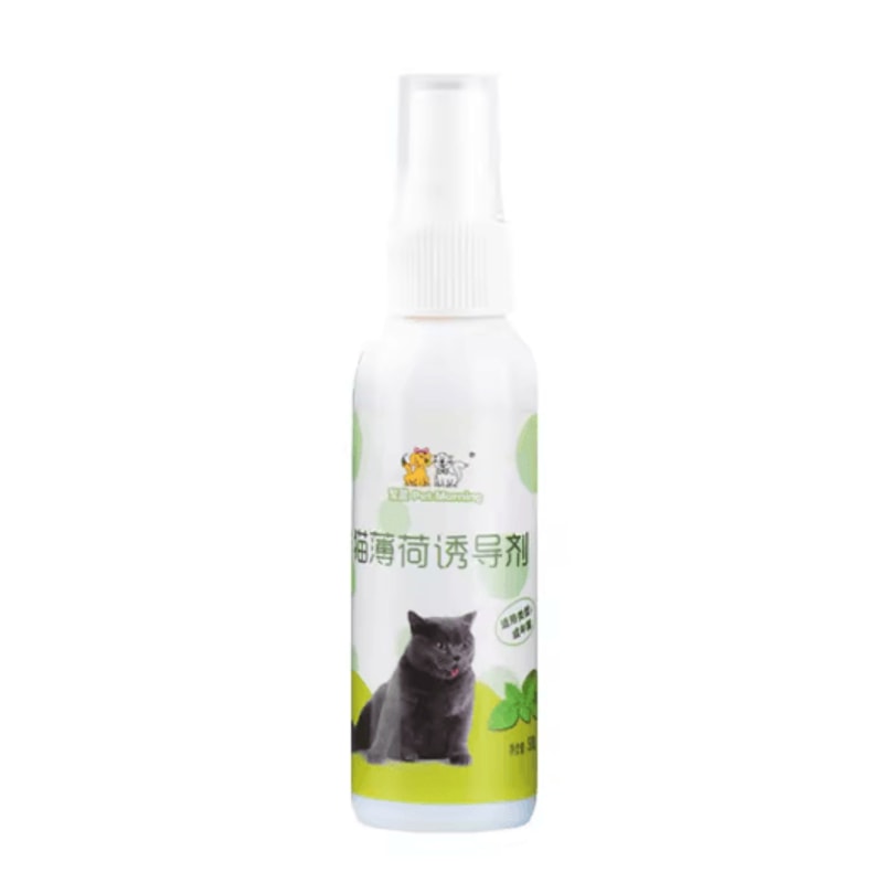 Natural Catnip Spray For Cat Training Play Teeth Cleaning Support 5