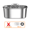 Stainless Steel Ultra Quiet Pet Water Fountain With Filter 1