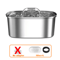 Stainless Steel Ultra Quiet Pet Water Fountain With Filter 1