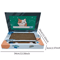 Foldable LaptopShaped Corrugated Cat Scratching Board Toy 2