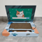 Foldable LaptopShaped Corrugated Cat Scratching Board Toy 4