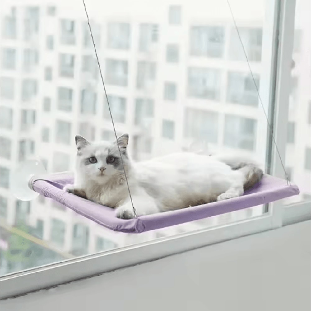 UltraSoft CloudLike Cat Window Hammock Bed For Indoor Cats 1
