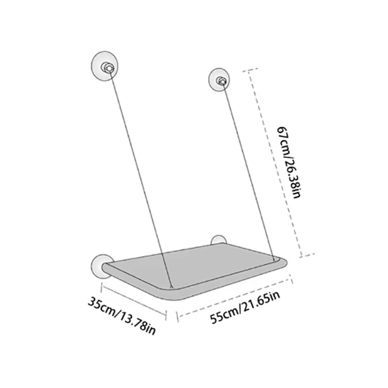 UltraSoft CloudLike Cat Window Hammock Bed For Indoor Cats 8