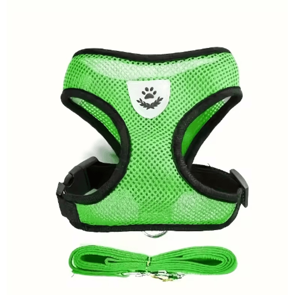 Adjustable EscapeProof Reflective Cat Harness Leash Set 8
