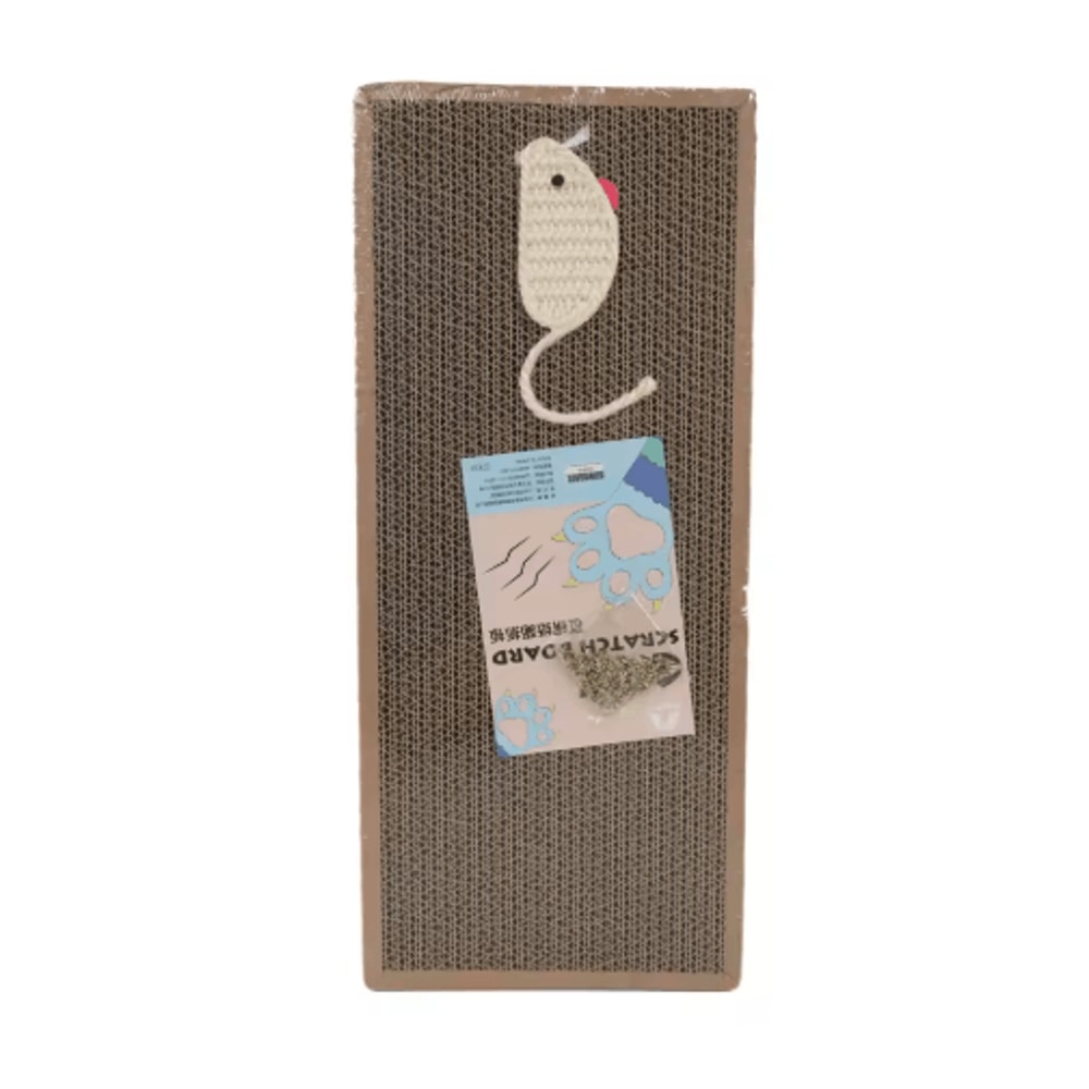 Oval Corrugated Cat Scratching Board Claw Grinding Nest 1