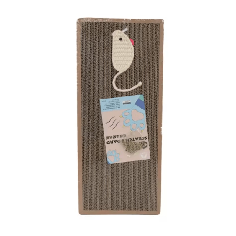 Oval Corrugated Cat Scratching Board Claw Grinding Nest 1