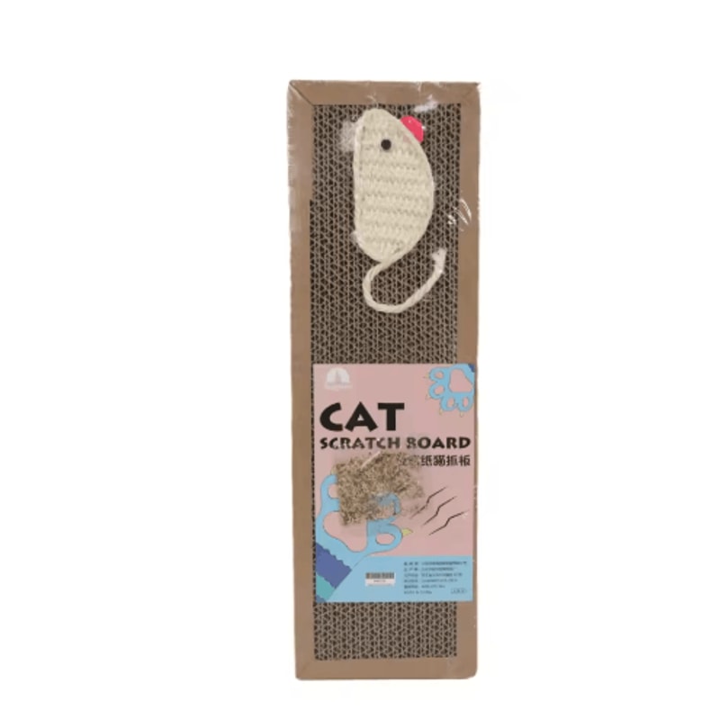 Oval Corrugated Cat Scratching Board Claw Grinding Nest 4