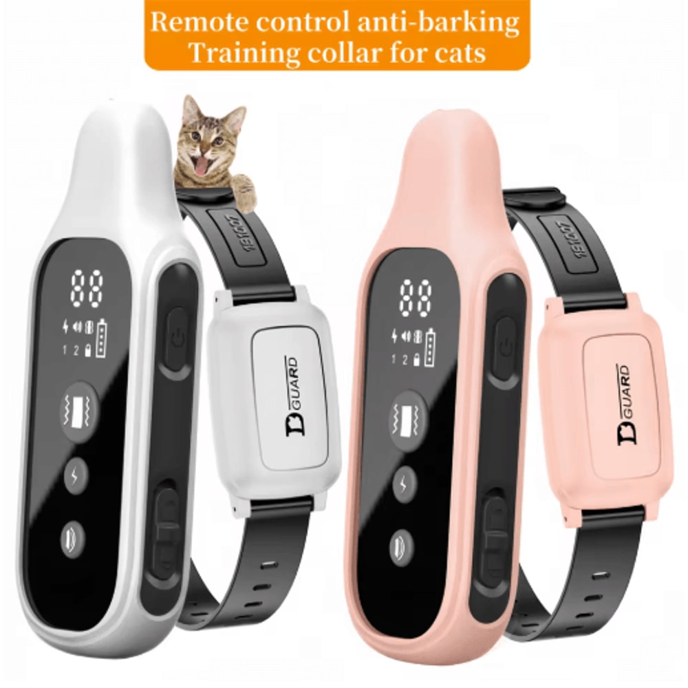 RemoteControl Cat Training Collar With LongRange Control 0