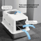 Stainless Steel Covered Cat Litter Box With NonSlip Mat 10