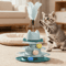 Triple Play Interactive Cat Ball Track Toy For Indoor Cats 0