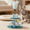 Triple Play Interactive Cat Ball Track Toy For Indoor Cats 0