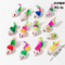 5PCS Catnip Mouse Toys Set For Interactive Indoor Play 2
