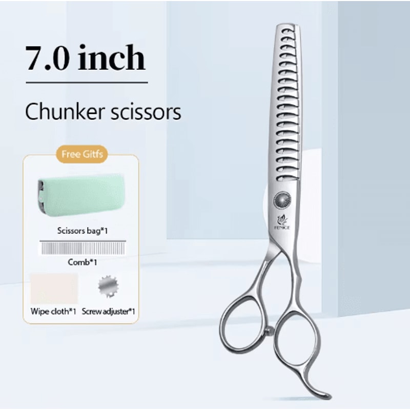 Fenice Professional Pet Grooming Shears Set For Dogs Cats 12
