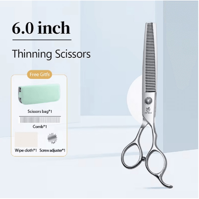 Fenice Professional Pet Grooming Shears Set For Dogs Cats 15