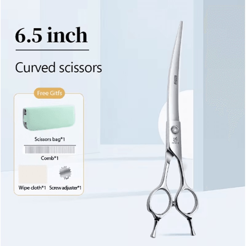 Fenice Professional Pet Grooming Shears Set For Dogs Cats 18