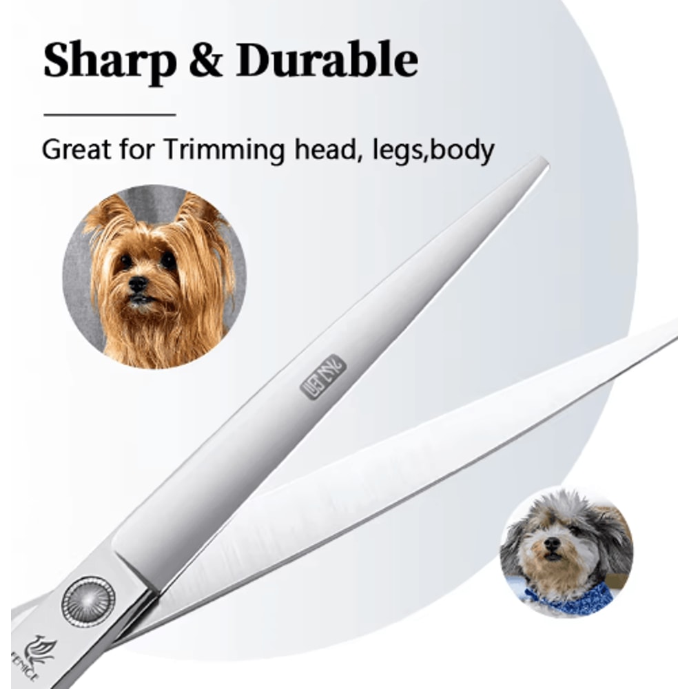 Fenice Professional Pet Grooming Shears Set For Dogs Cats 26