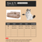 Soft Detachable Washable Pet Sofa Couch For Cats Dogs 2