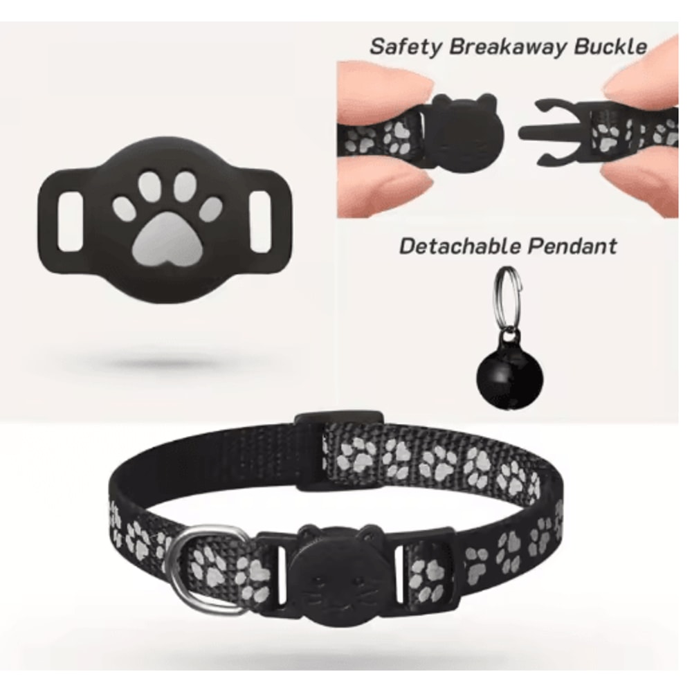 Multifunctional Smart GPS Tracker Collar For Cats Pets 7
