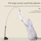 HandsFree Suction Cup Feather Wand Interactive Cat Toy 5