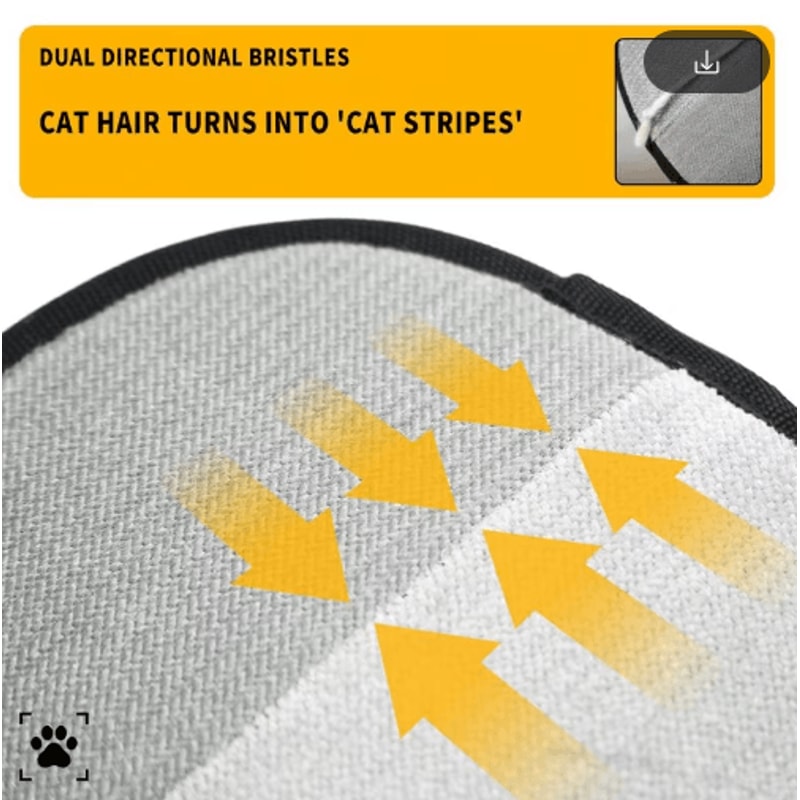 Electrostatic Pet Hair Removal Grooming Glove For Cats Dogs 10