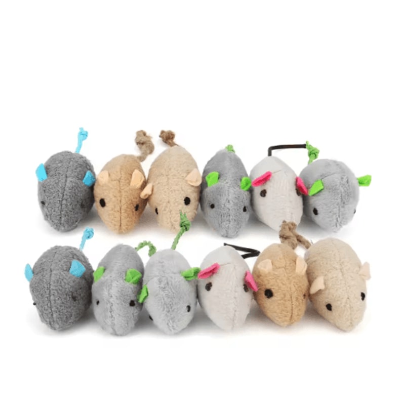 Rattle Catnip Mouse Toys For Interactive Indoor Play 1
