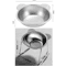 15 Tilted Raised Stainless Steel Cat Food Water Bowl 4