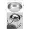 15 Tilted Raised Stainless Steel Cat Food Water Bowl 4